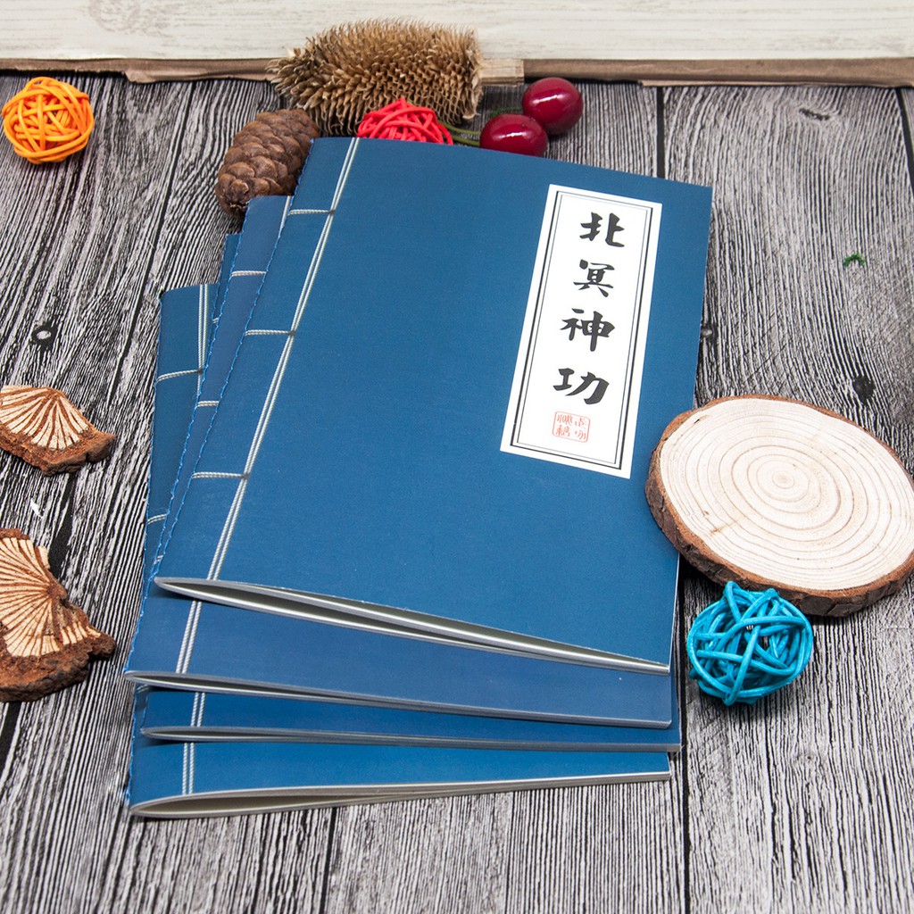 Sổ tay cổ trang trung quốc, vở bí kíp võ công nhiều mẫu mã