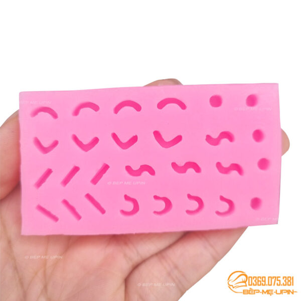 Khuôn silicon khuôn dấu tiếng Việt