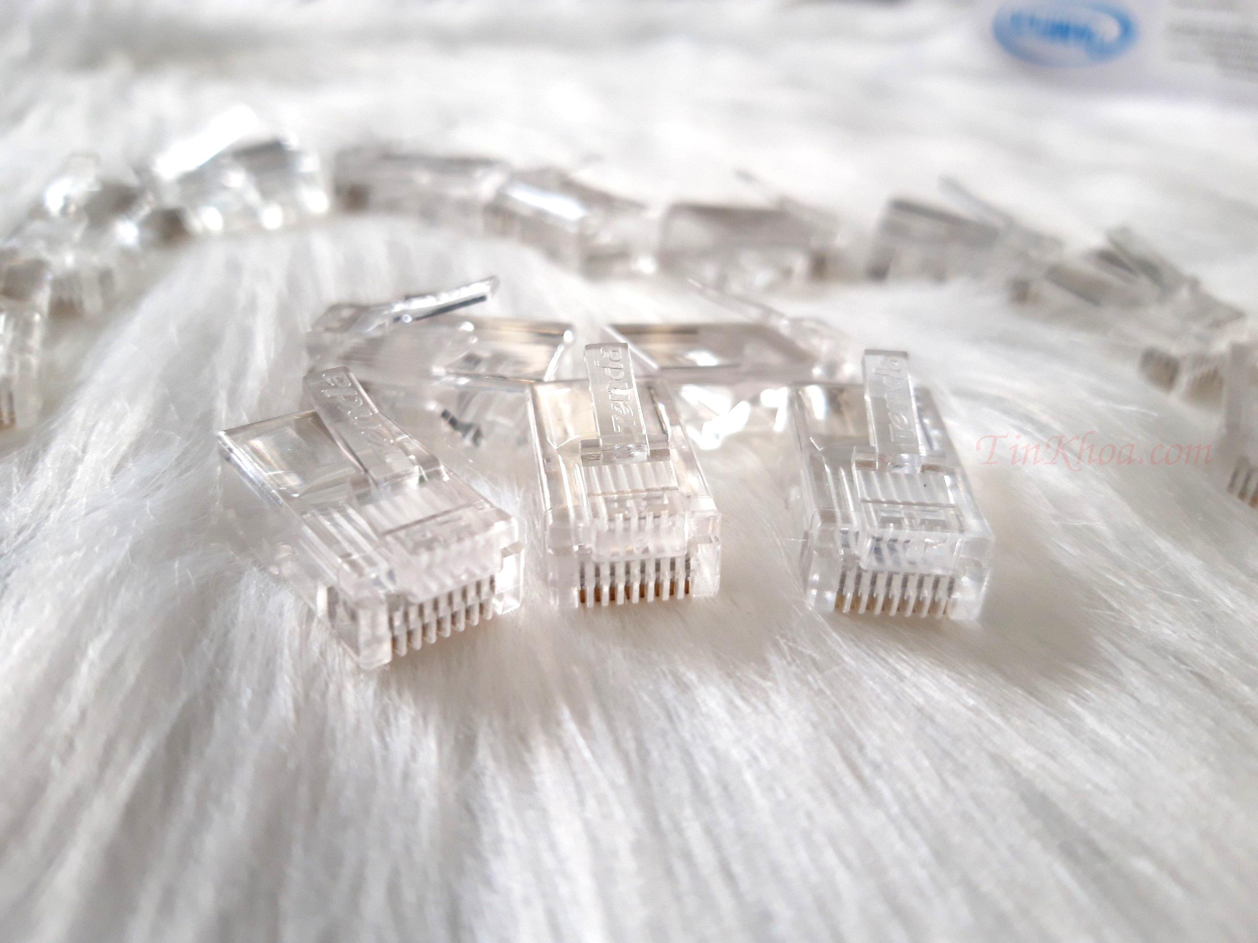 Đầu mạng RJ45 AMPLX Hộp 100 cái