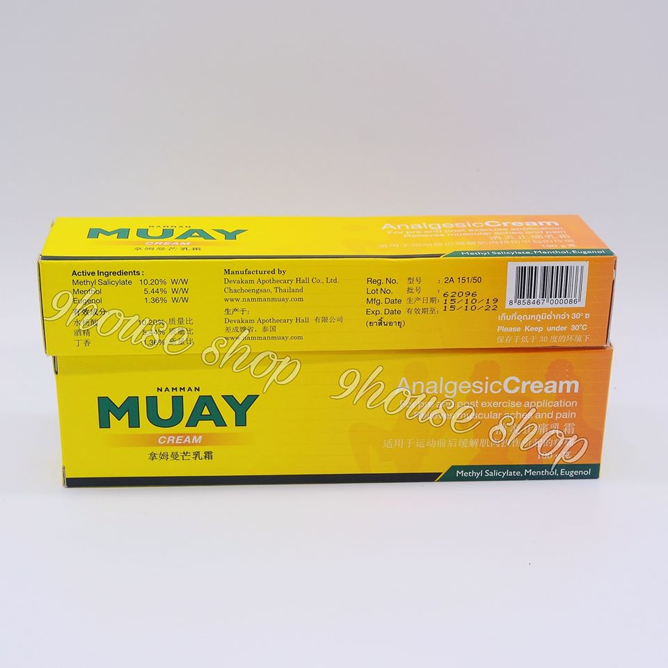 Kem Xoa Bóp MUAY Thái Lan 100gram