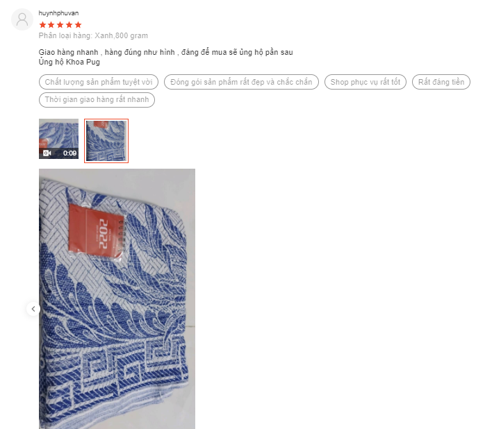 MỀN CHỈ COTTON 100%