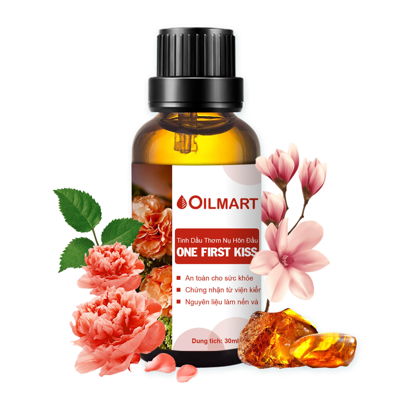 Tinh dầu thơm oilmart làm nến thơm, khuếch tán, tán hương, xịt phòng
