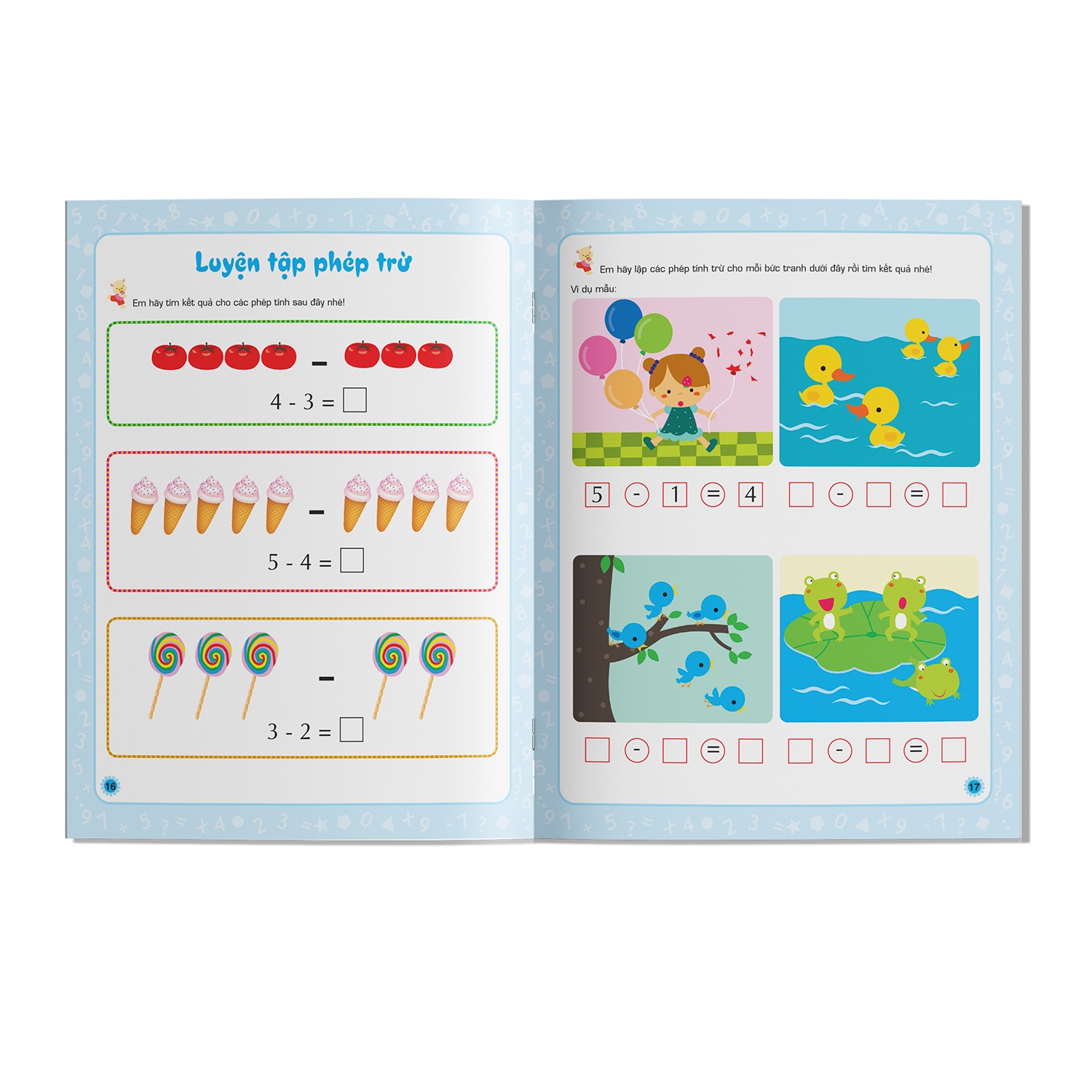 Sách Fahasa - Bé Làm Quen Với Toán (Dành Cho Bé Từ 4-5 Tuổi)