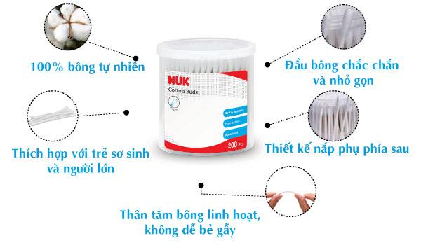 Nuk Slim Cotton Swab