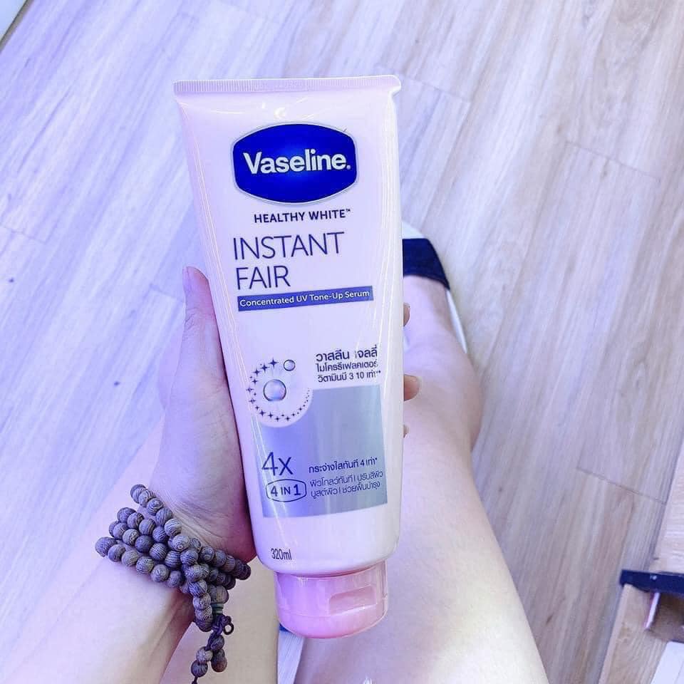 (Bill Thái)Kem Dưỡng Trắng Body Vaseline 4x Thái Lan