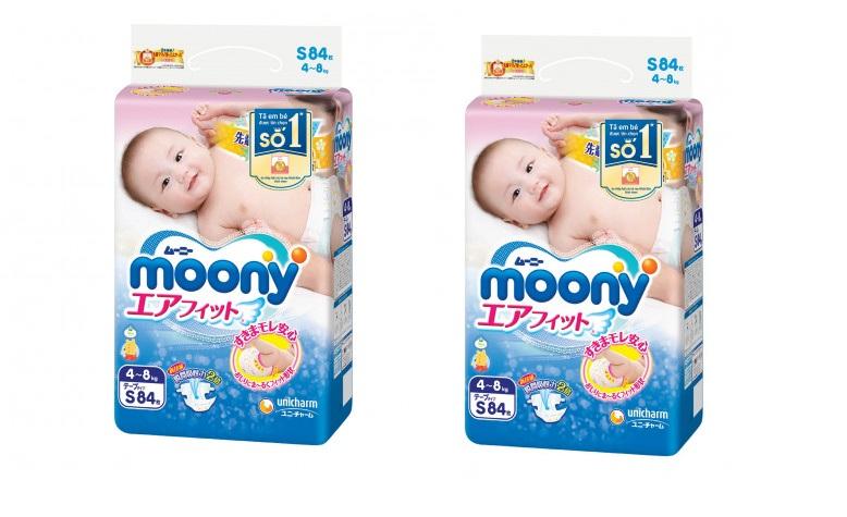 Bỉm dán moony S84 (4-8kg)