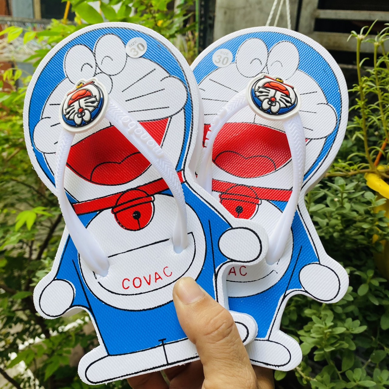 [HCM]DÉP NỮ XỎ NGÓN DOREMON DỄ THƯƠNG