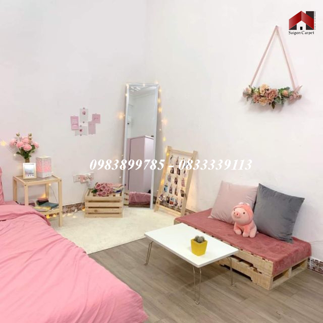 thảm nhựa vân gỗ trải sàn 0,5mm