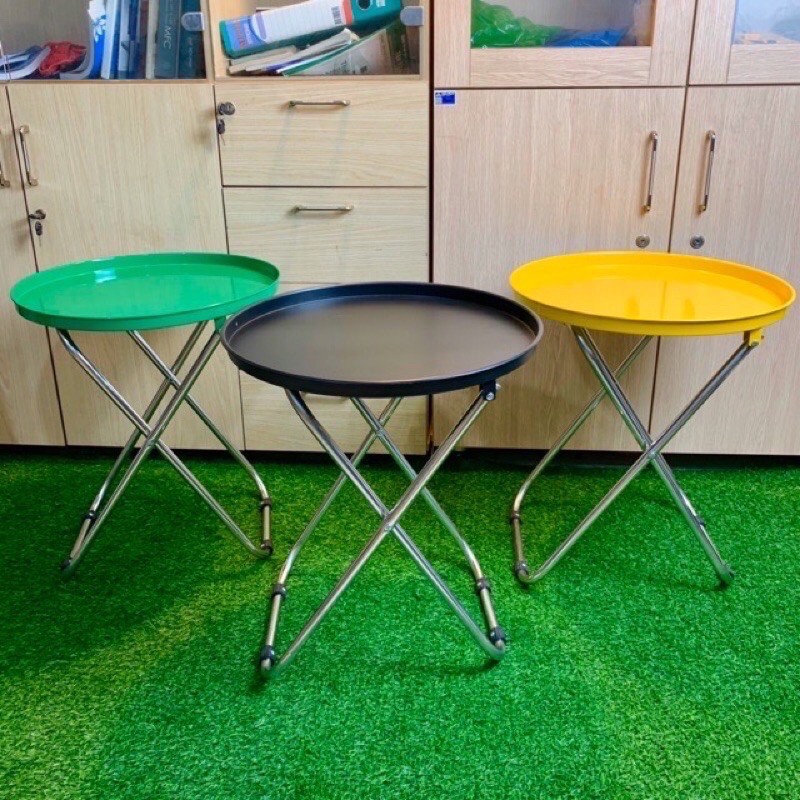 Bàn xếp gọn trà chanh chân inox siêu tiện lợi độc quyền