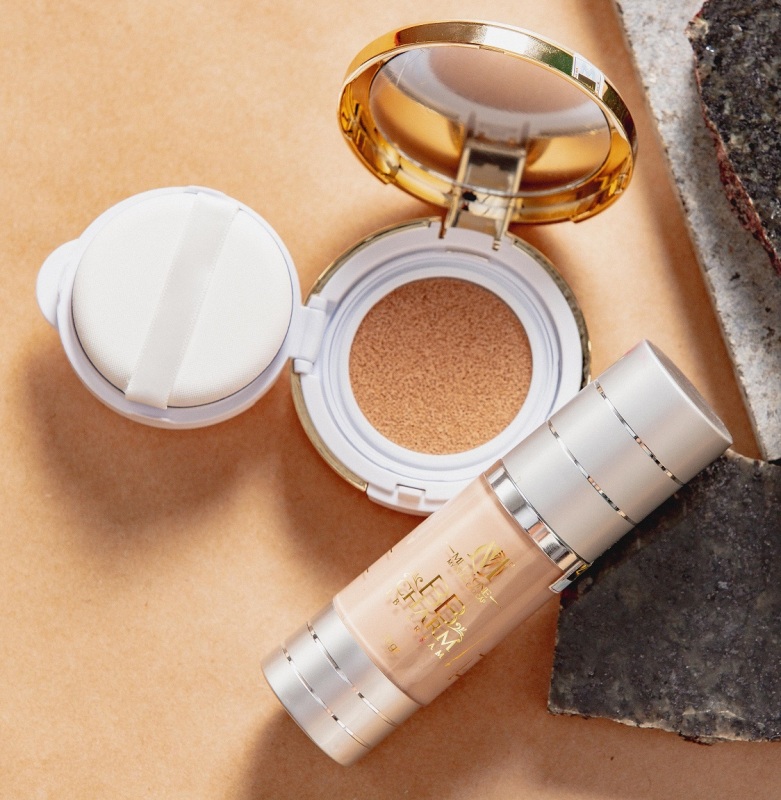 Combo Make Up Che Phủ Hoàn Hảo Mely One - Cream BB CHARM & Cushion BB ALLURE