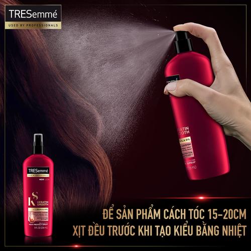 [Hàng tặng không bán - HB Gift] Xịt Bảo Vệ Tóc Tresemmé Keratin Smooth (236ml)