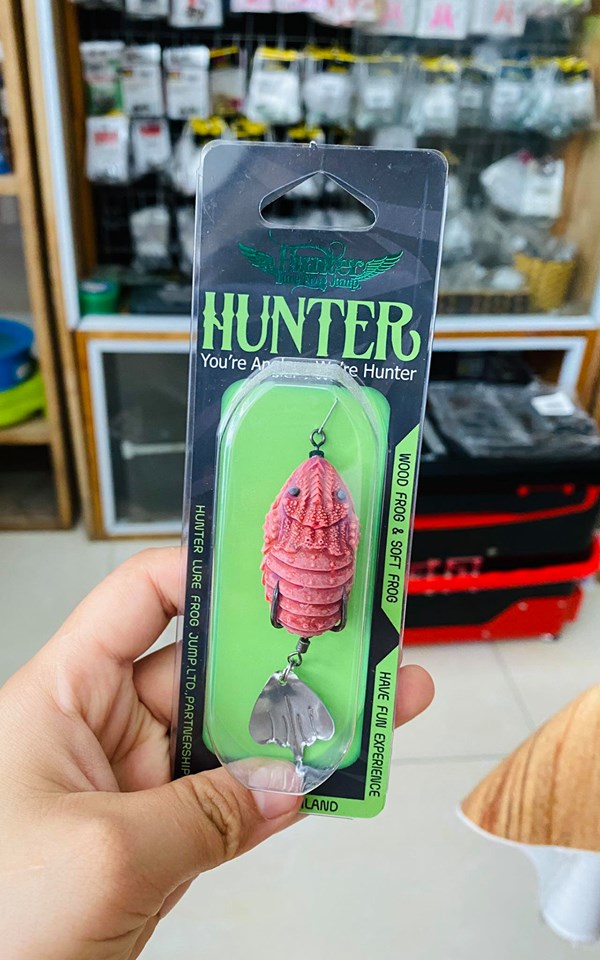 Mồi giả nhái hơi Hunter V4