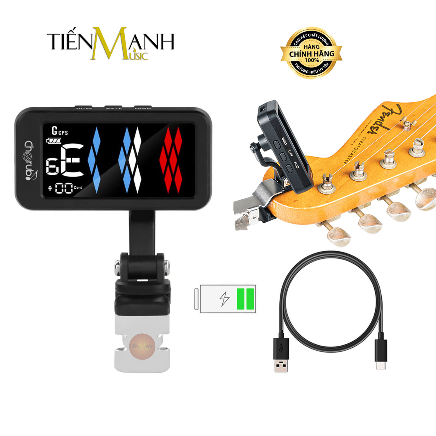 Machine up strings guitar, ukulele, violin cherub wst-905li bass adjustment, chromatic flow tune clip WST905 tuning acoustic WST 905li