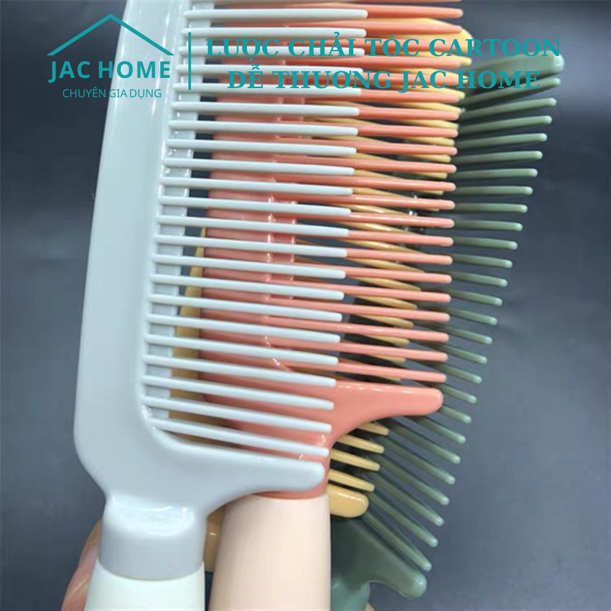 [FREESHIP] Lược chải tóc hoạt hình dễ thương JacHome