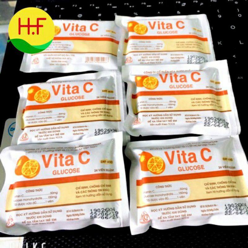 ✅ KẸO NGẬM VITAMIN C 10 gói