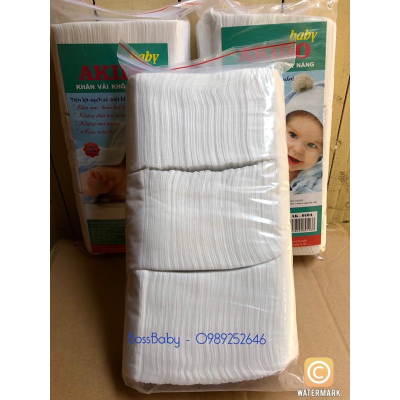 Combo 10 Bịch Khăn Khô Akido