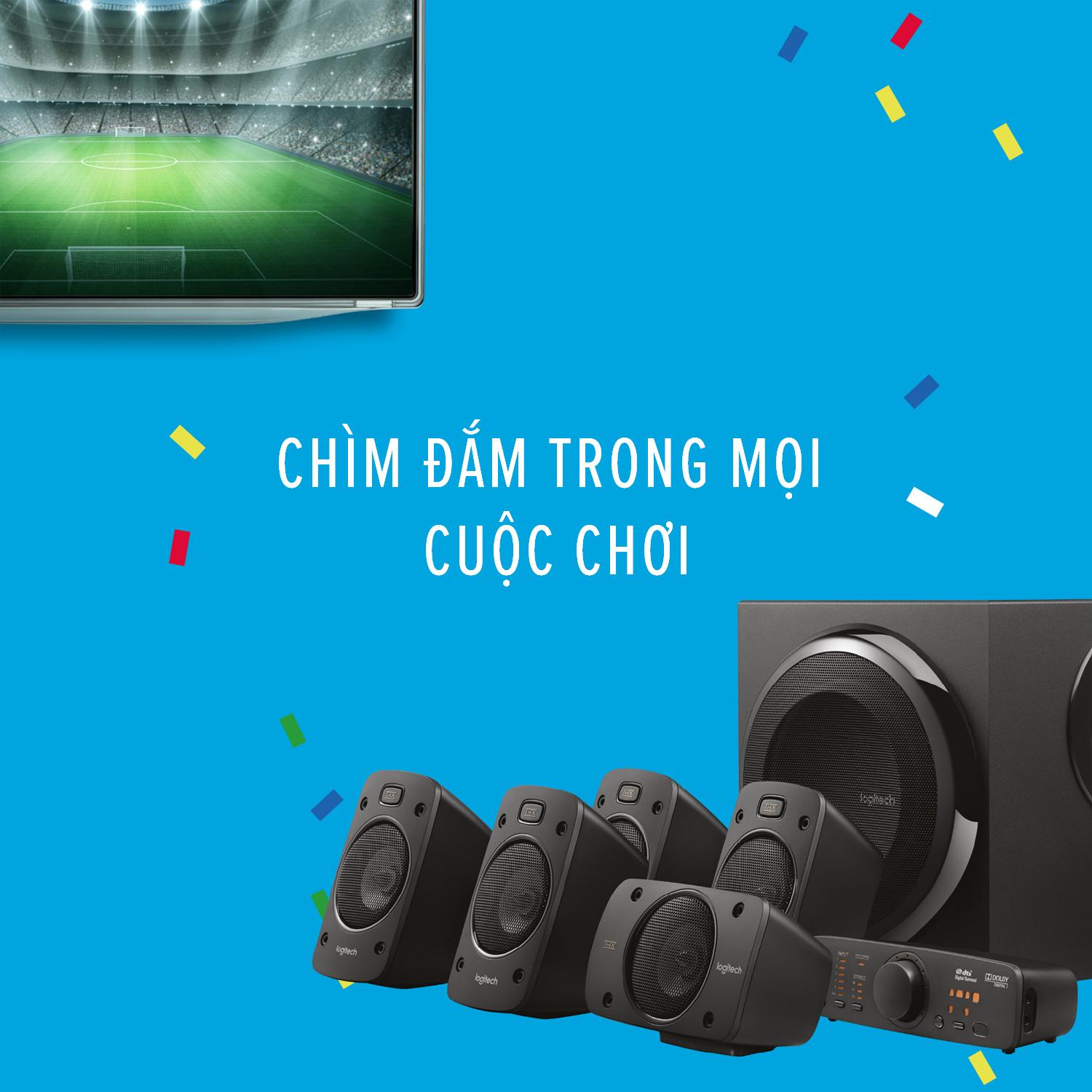 Loa vi tính cao cấp LOGITECH Z906 (5.1)