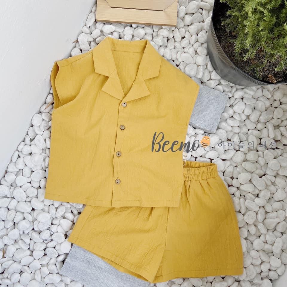 Bộ đũi cổ vest cho bé từ 8-20kg