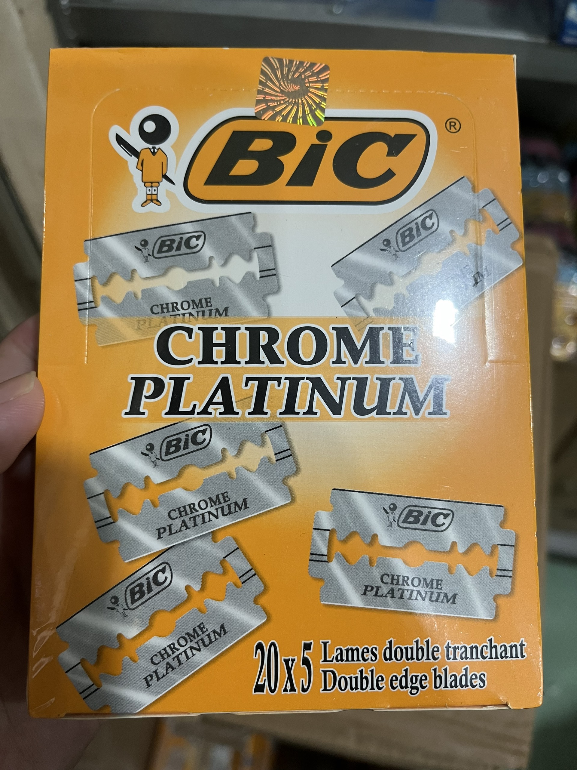 Lưỡi Lam Bic Hy Lạp - Hộp 100 Lưỡi