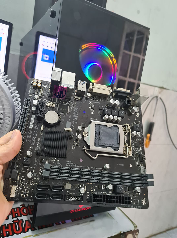 [HCM] Main H310 GIGABYTE đủ Fe hàng đẹp