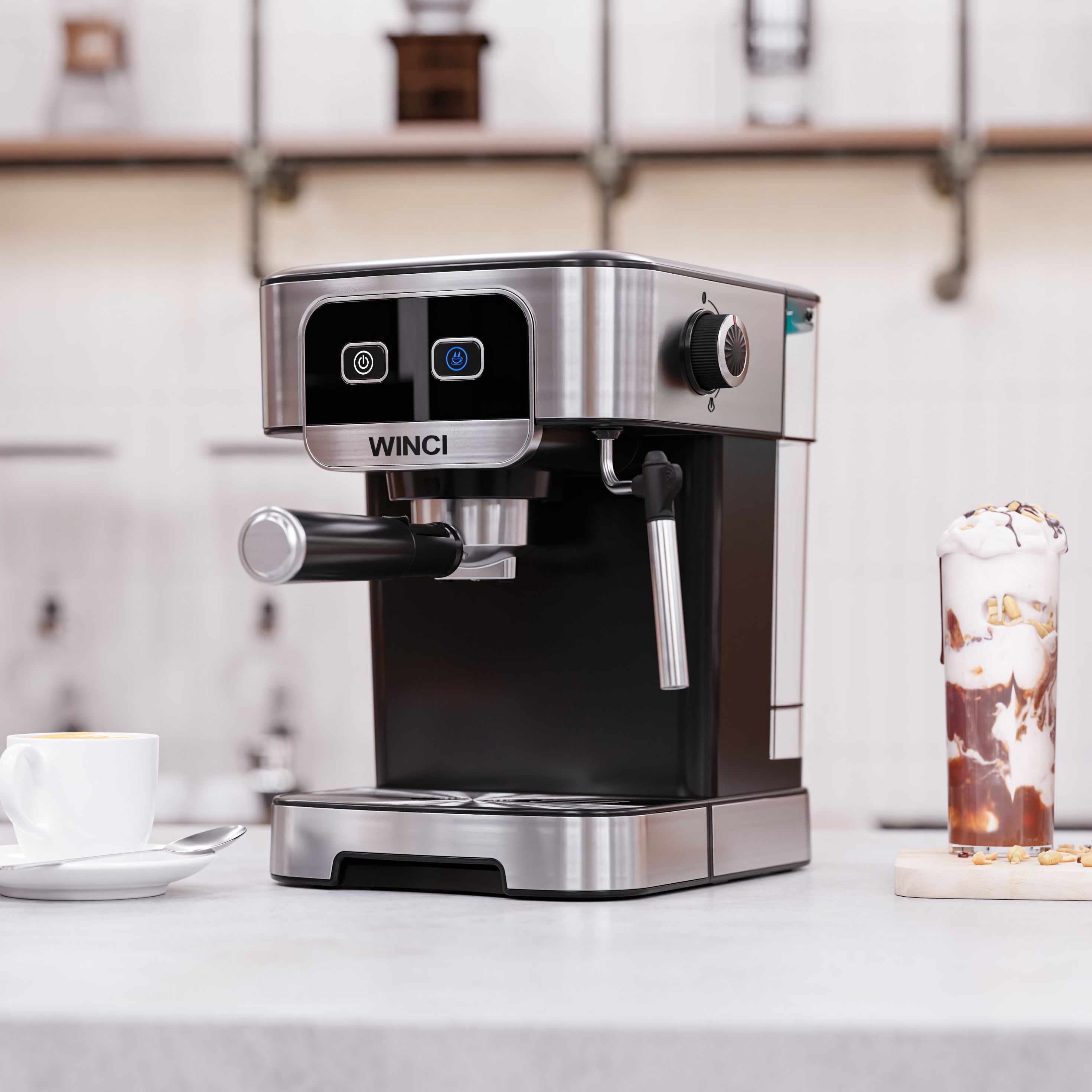 Máy pha cà phê tự động Espresso Winci EM4212, Bảo hành 12 tháng