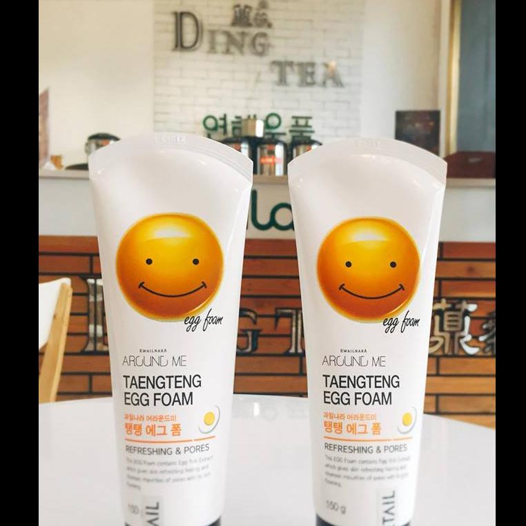 Sữa rửa mặt trứng sáng da Aroung Me Hàn Quốc 150ml