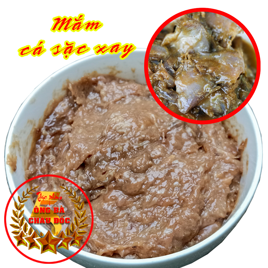 Mắm cá sặc xay không xương hủ 500gr