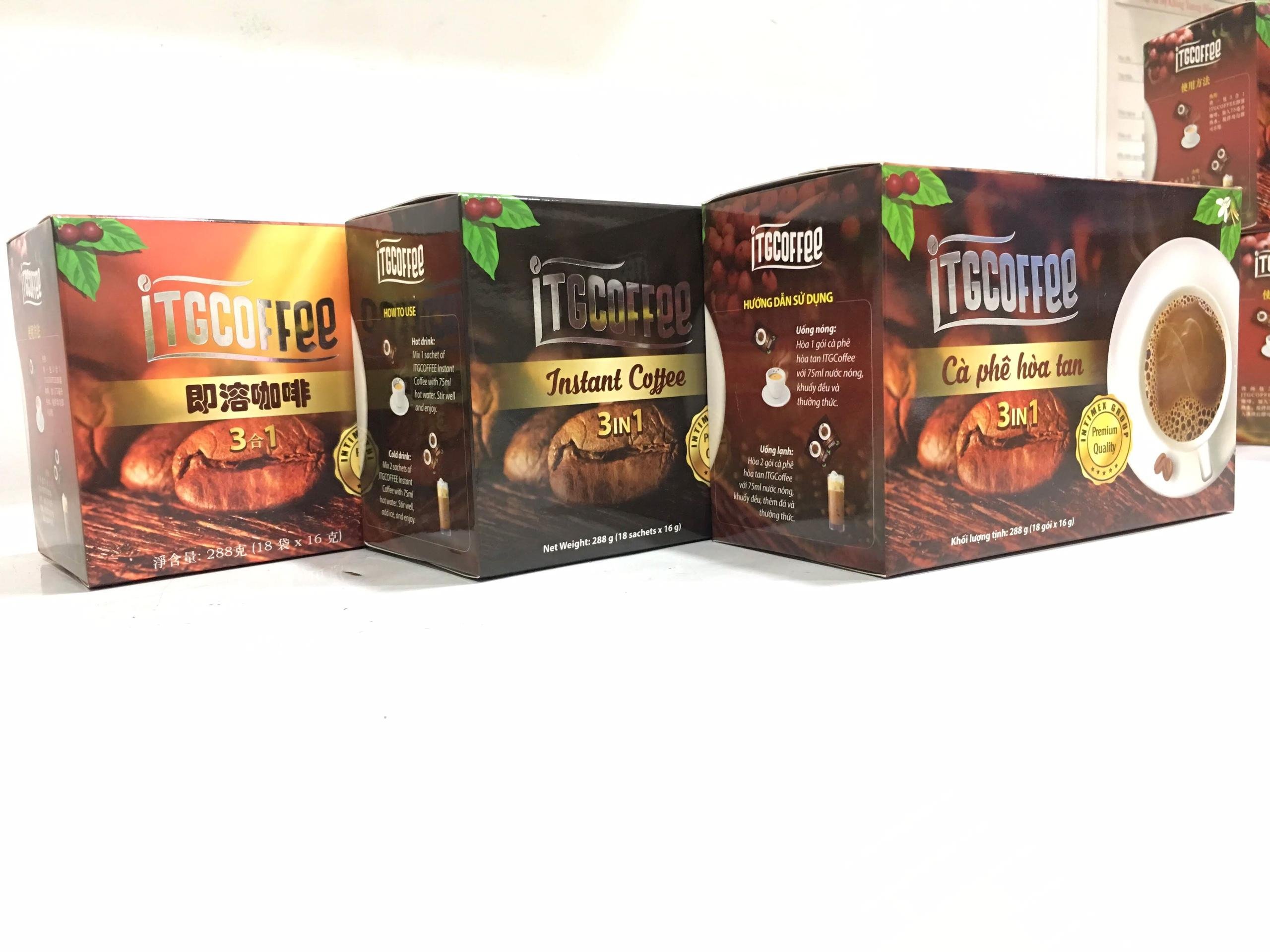 [HCM]Cà phê hòa tan ITGCOFFEE 3in1 ITG COFFEE INSTANT COFFEE