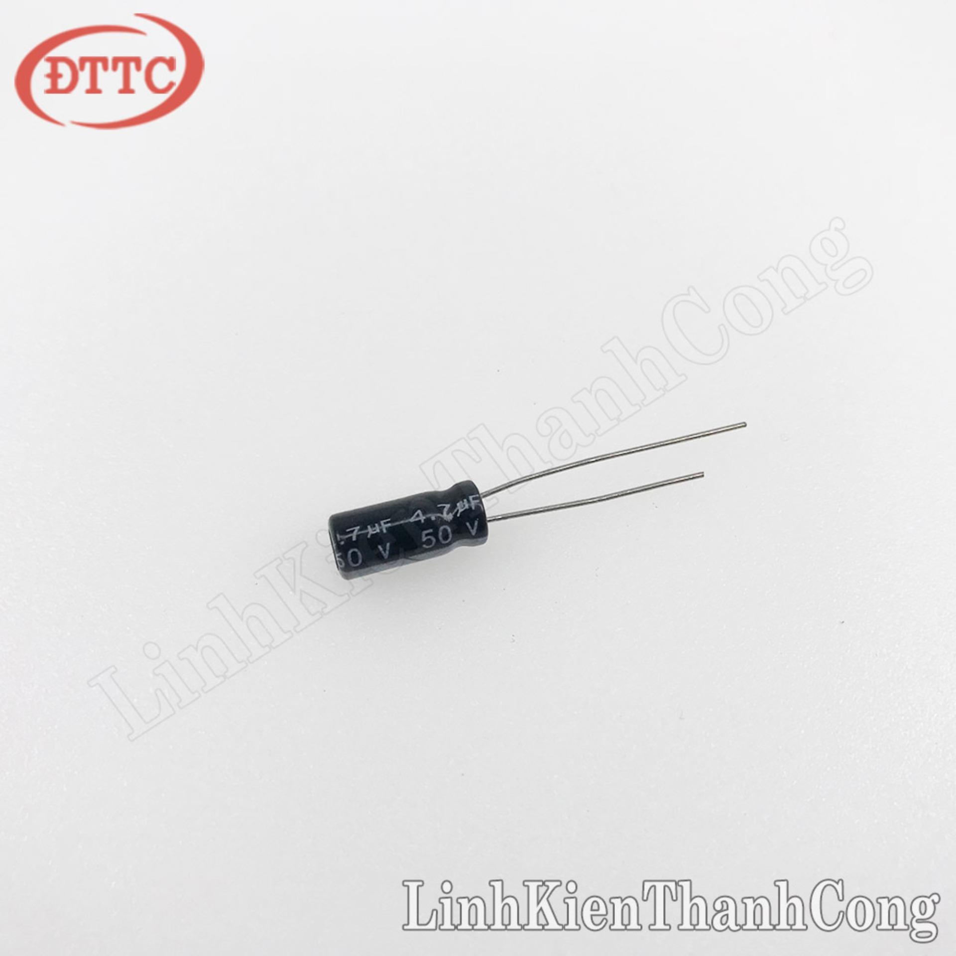 Bộ 2 Chiếc Tụ hóa 4.7uF 50V (5x11mm)