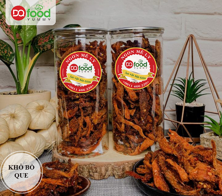 KHÔ BÒ QUE LOẠI NGON HỦ 300G