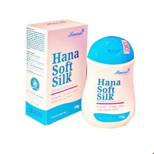 Dung dịch vệ sinh phụ nữ hana soft khô thoáng, thơm mát - chính hãng cao cấp
