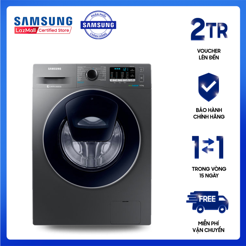 Máy giặt Samsung Addwash 9 Kg WW90K54E0UX/SV [Hàng chính hãng, Miễn phí vận chuyển] chính hãng