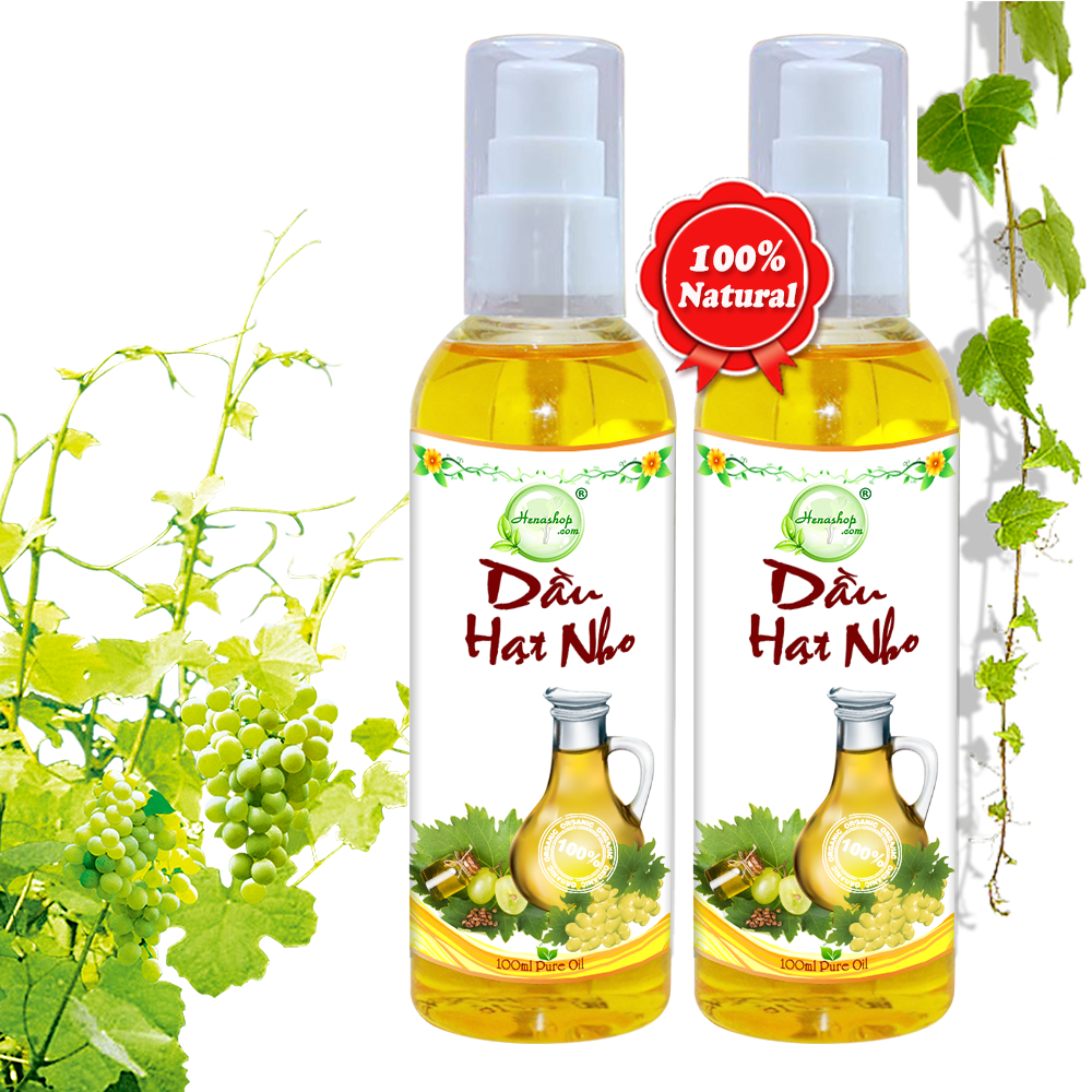Dầu Hạt Nho giảm thâm quầng mắt 50ml - Henashop