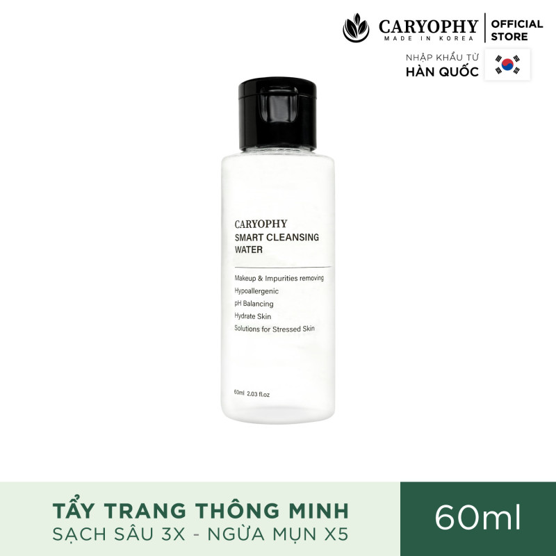 Nước Tẩy Trang Caryophy Smart Cleansing Water 60ML giá rẻ