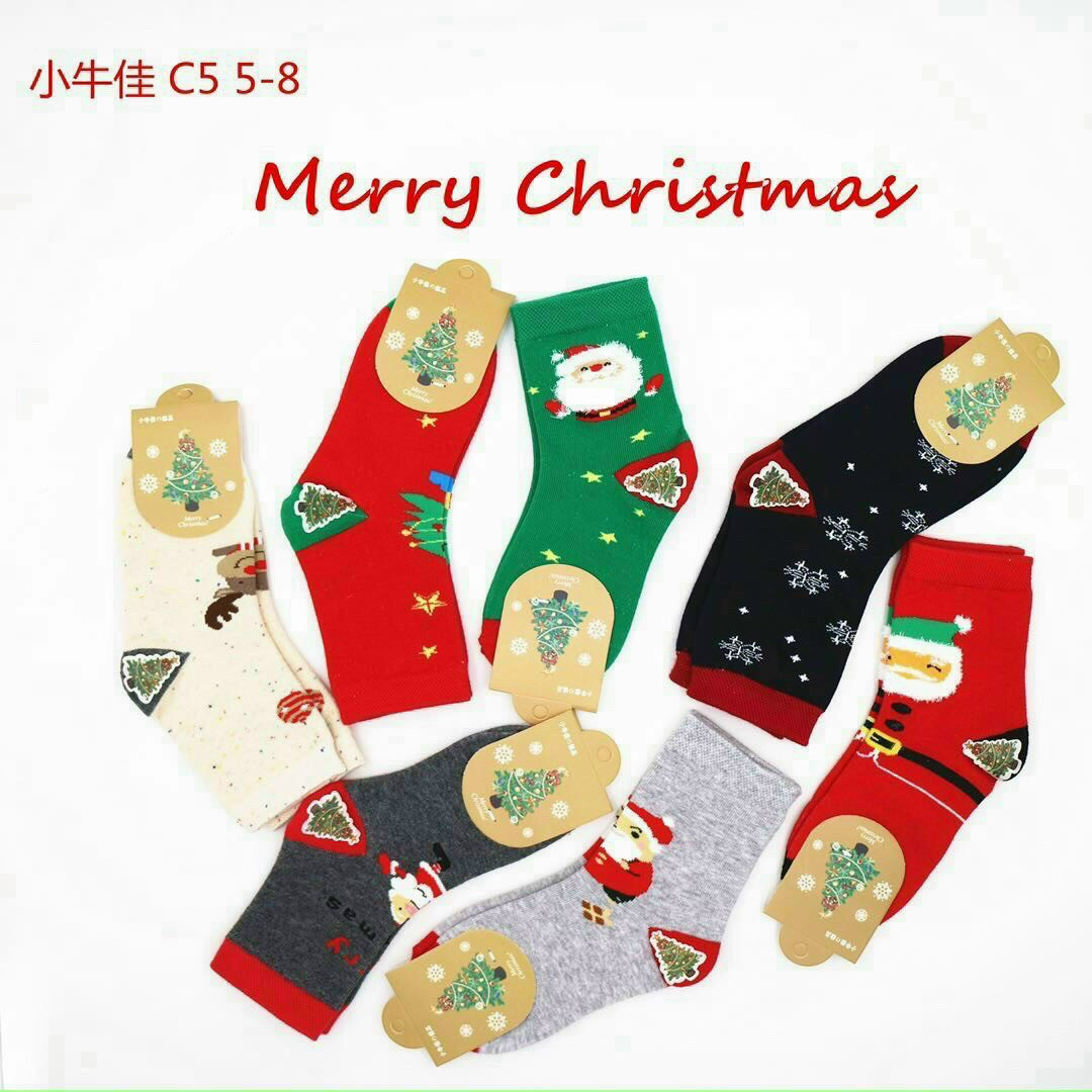 Combo 5 Đôi Tất NOEL Siêu Xinh Cho Bé