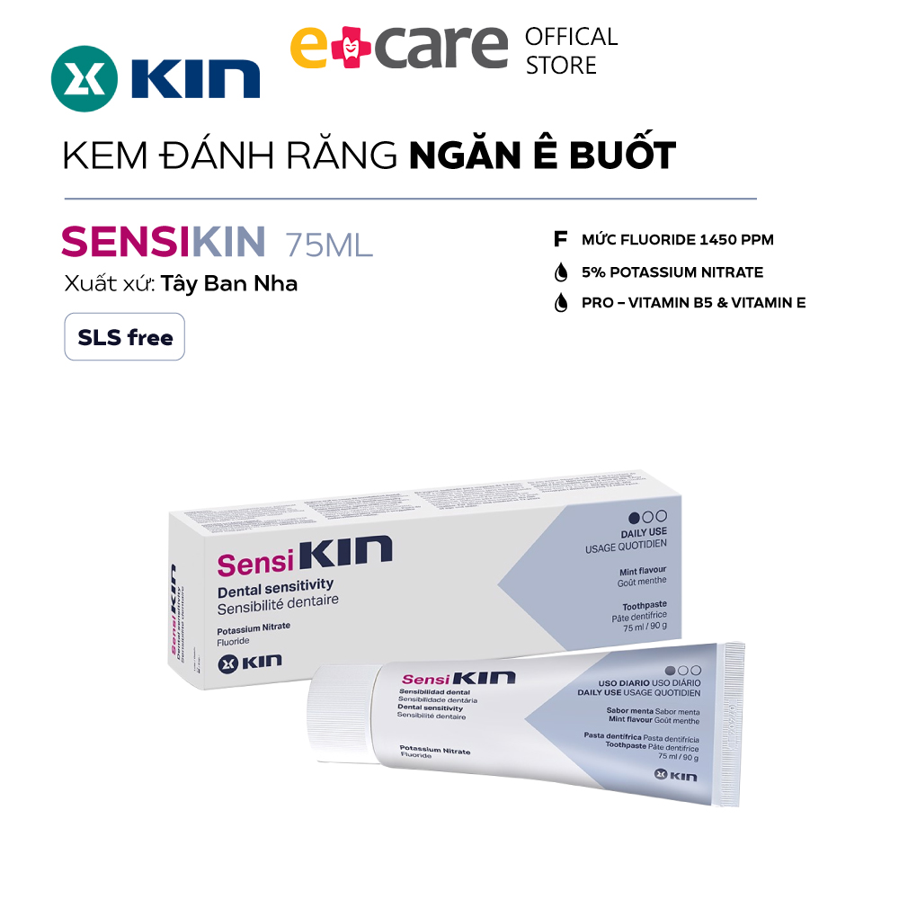 Kem đánh răng SensiKIN giảm ê buốt răng 75ml