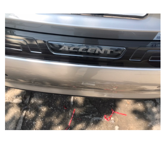 Chống trầy cốp ngoài titan Accent 2018 - 2020