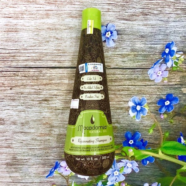 Dầu gội trẻ hoá Macadamia Rejuvenating cho tóc khô hư tổn 300ml - Chai