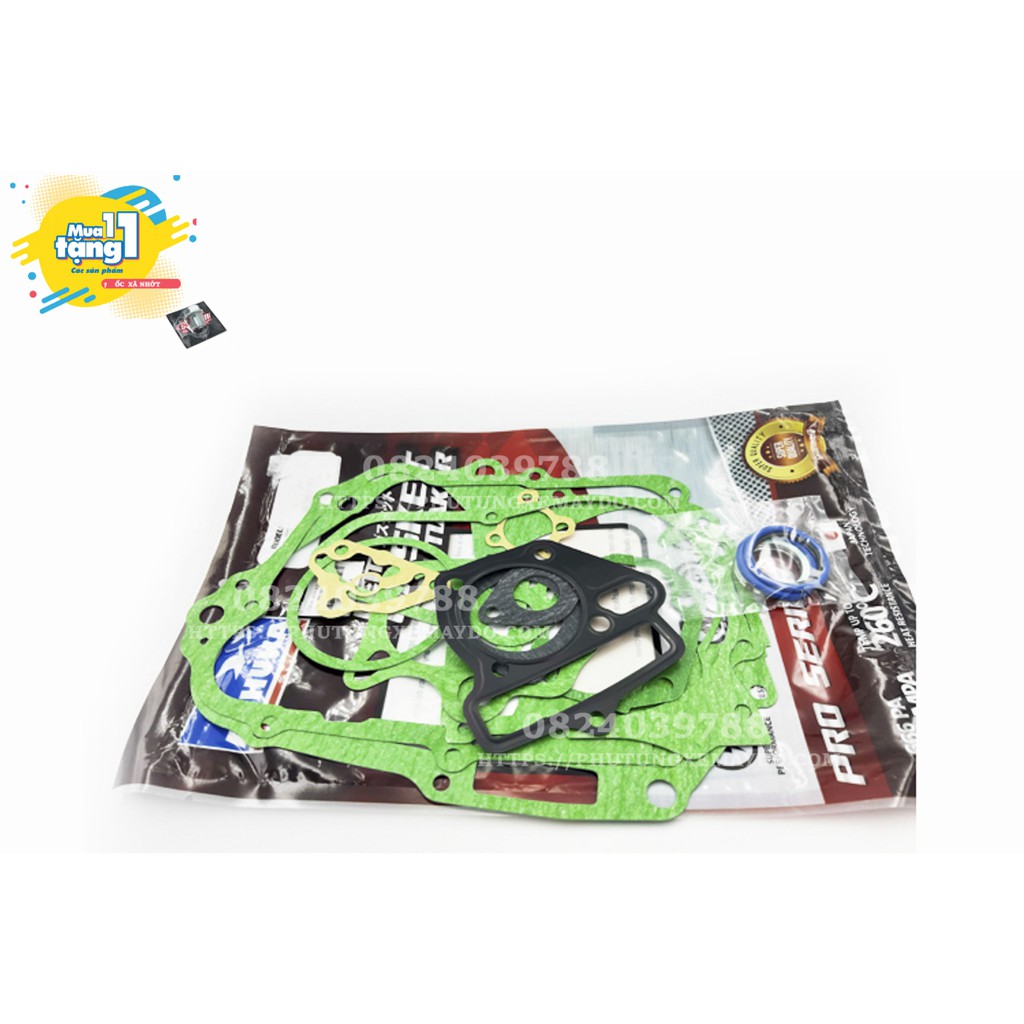 Full bộ ron máy độ hàng mã lay cho wave dream lên 54