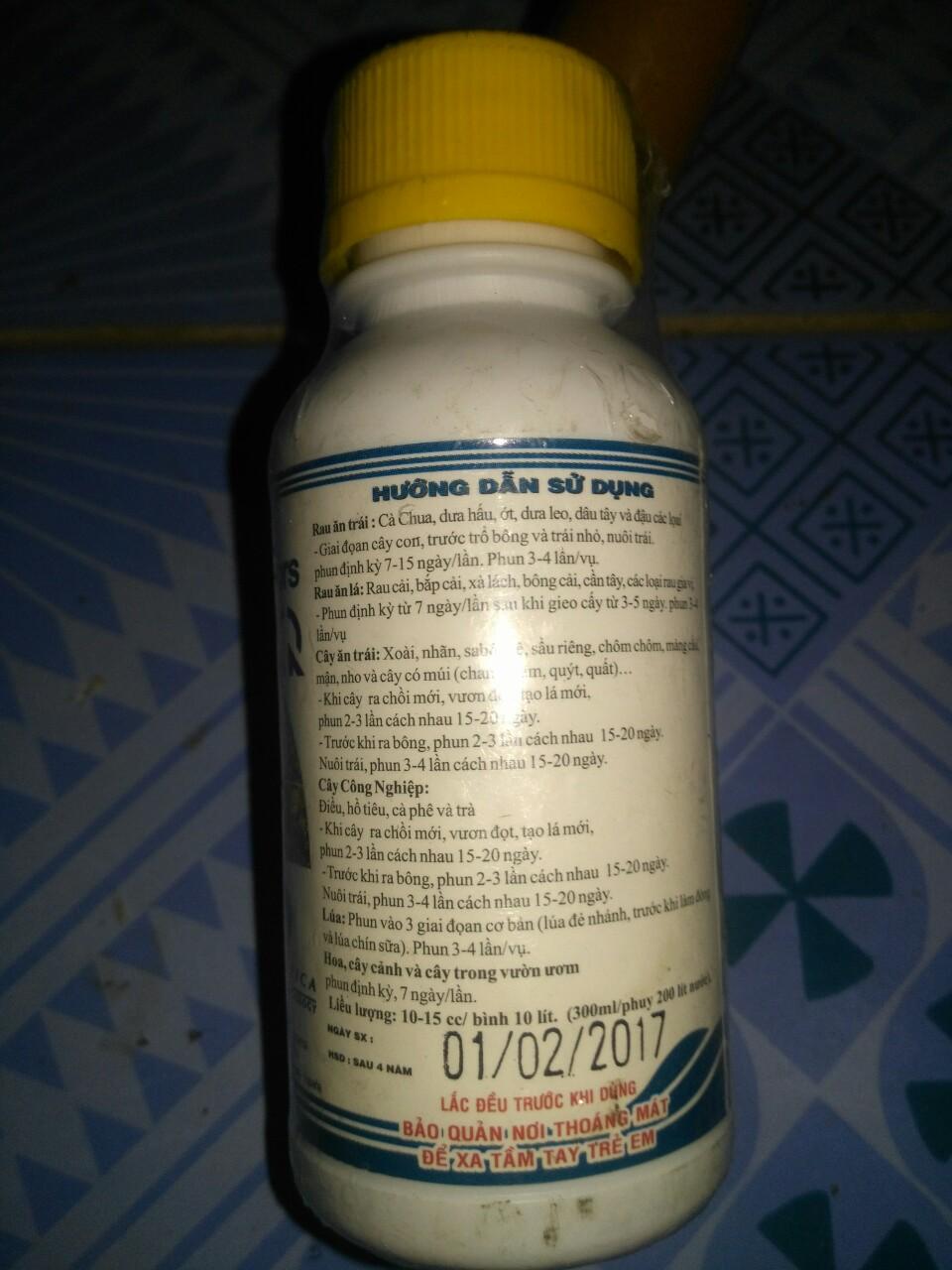 Phân bón vi lượng Amino Minor lọ 100ml