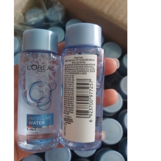 [FREESHIP MAX] Nước tẩy trang tươi mát Loreal-30 ml [xuzshop]