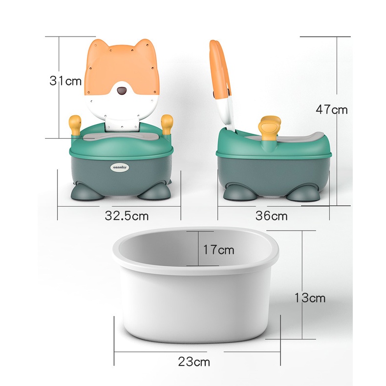 Bô vệ sinh cao cấp cho bé trai, bé gái