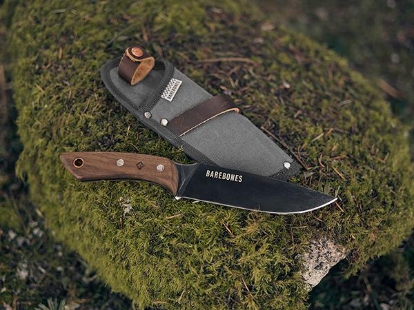 [HCM]Dao cắm trại bằng Thép với hàm lượng các bon cao Barebones No.6 Field Knife