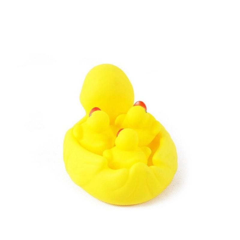 ĐỒ CHƠI BỒN TẮM CHO BÉ VỊT MẸ VÀ 3 VỊT CON