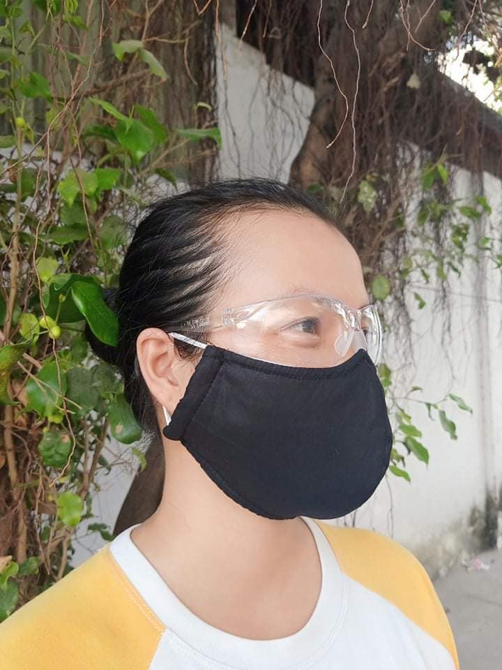 (PiPo) Khẩu Trang Vải Cotton 3 Lớp (Giao Ngẫu Nhiên)