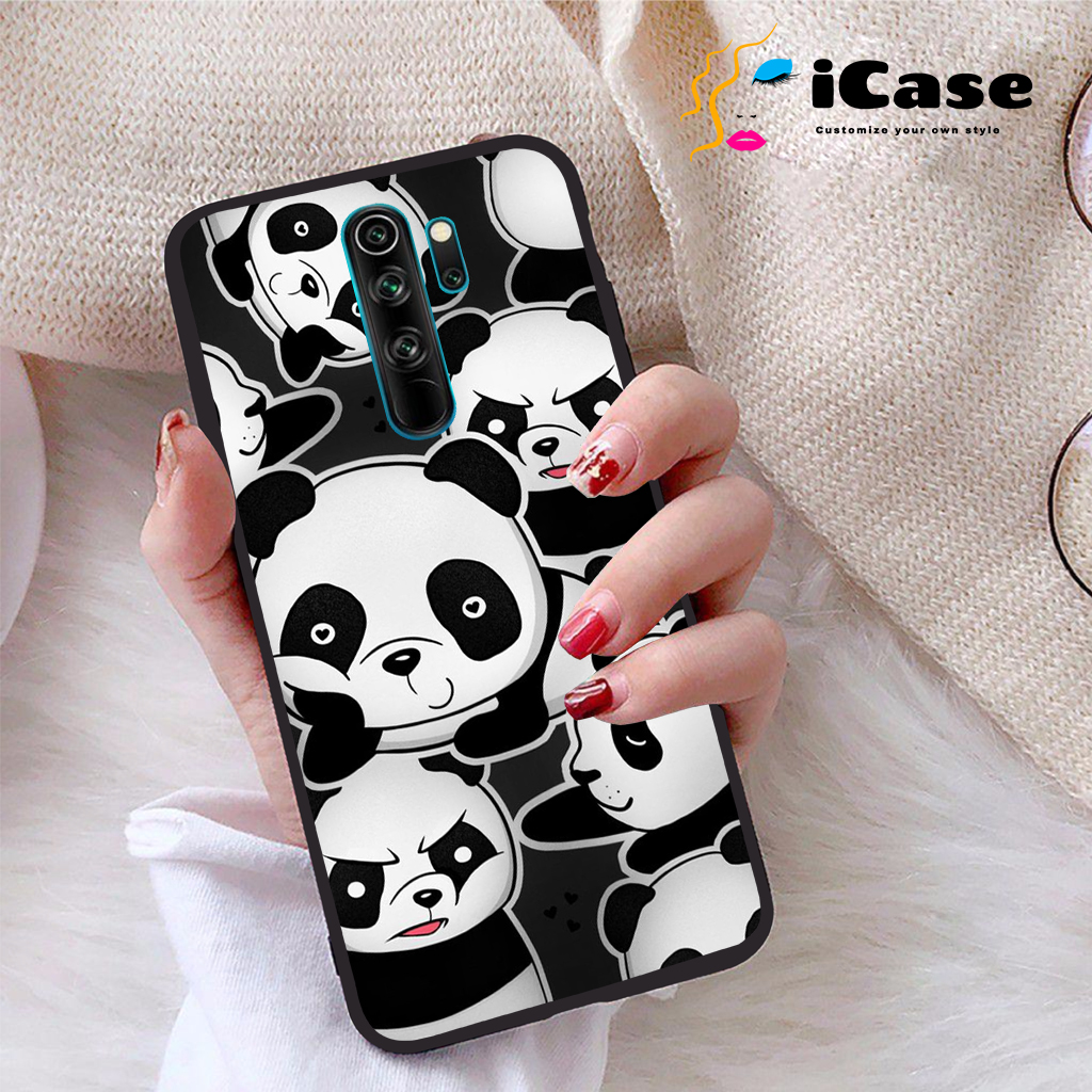 Ốp lưng Xiaomi Redmi Note 8 Pro viền dẻo TPU BST Panda