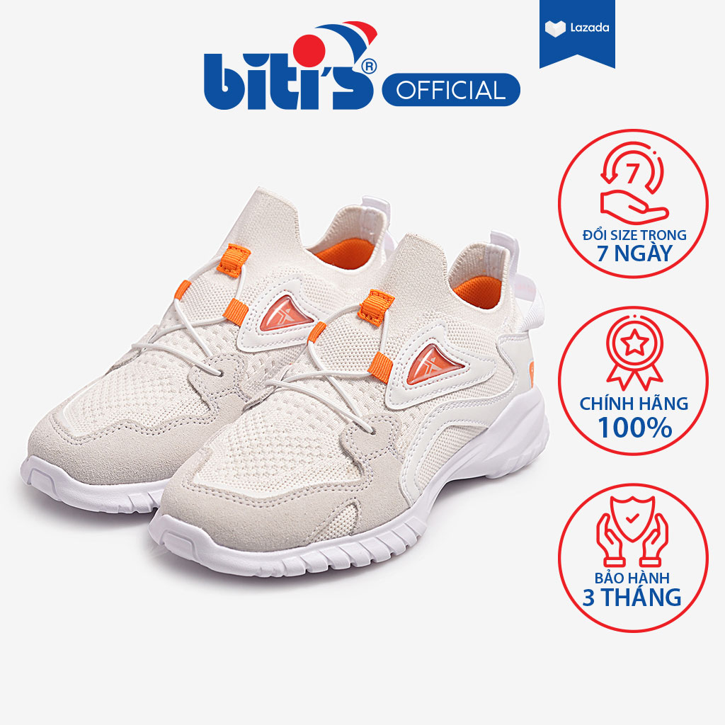 Giày Thể Thao Bé Gái Biti's Hunter HSG000300KEM (Kem)