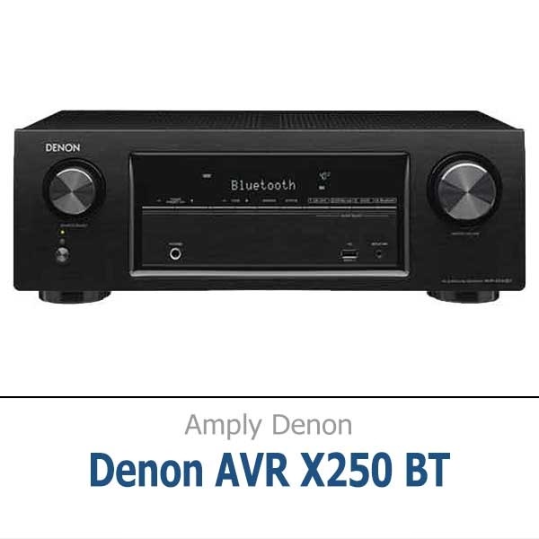 AMPLY DENON AVR-X250BT - hàng chính hãng-  new 100%