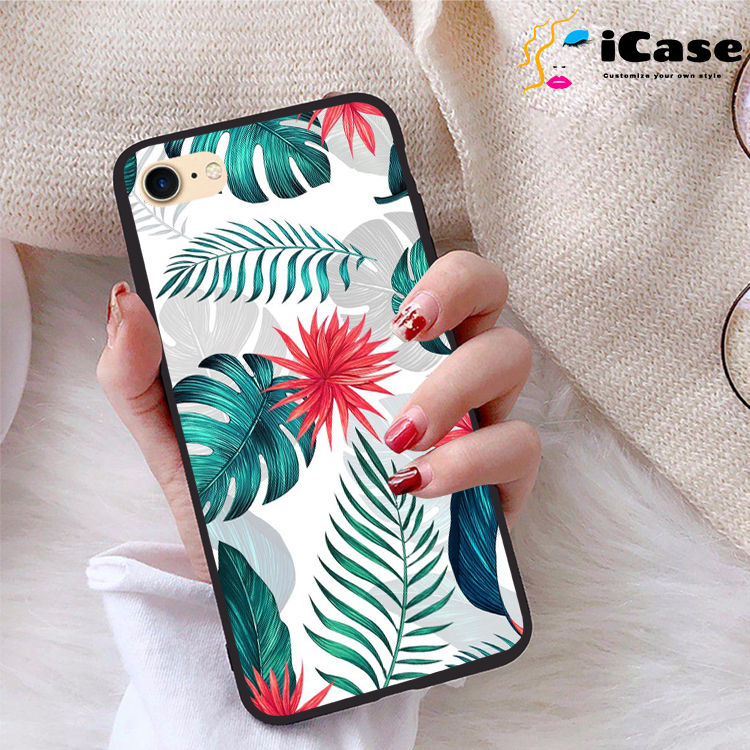 Ốp lưng iPhone 7 viền dẻo TPU BST Hoa