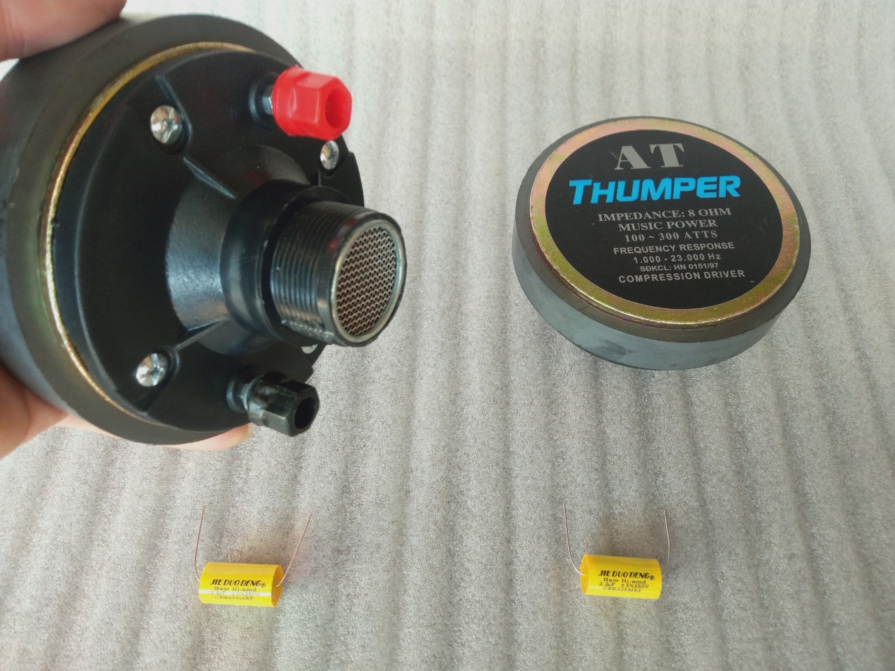 2 CỦ LOA TREBLE THUMPER TỪ 120 COIL 51